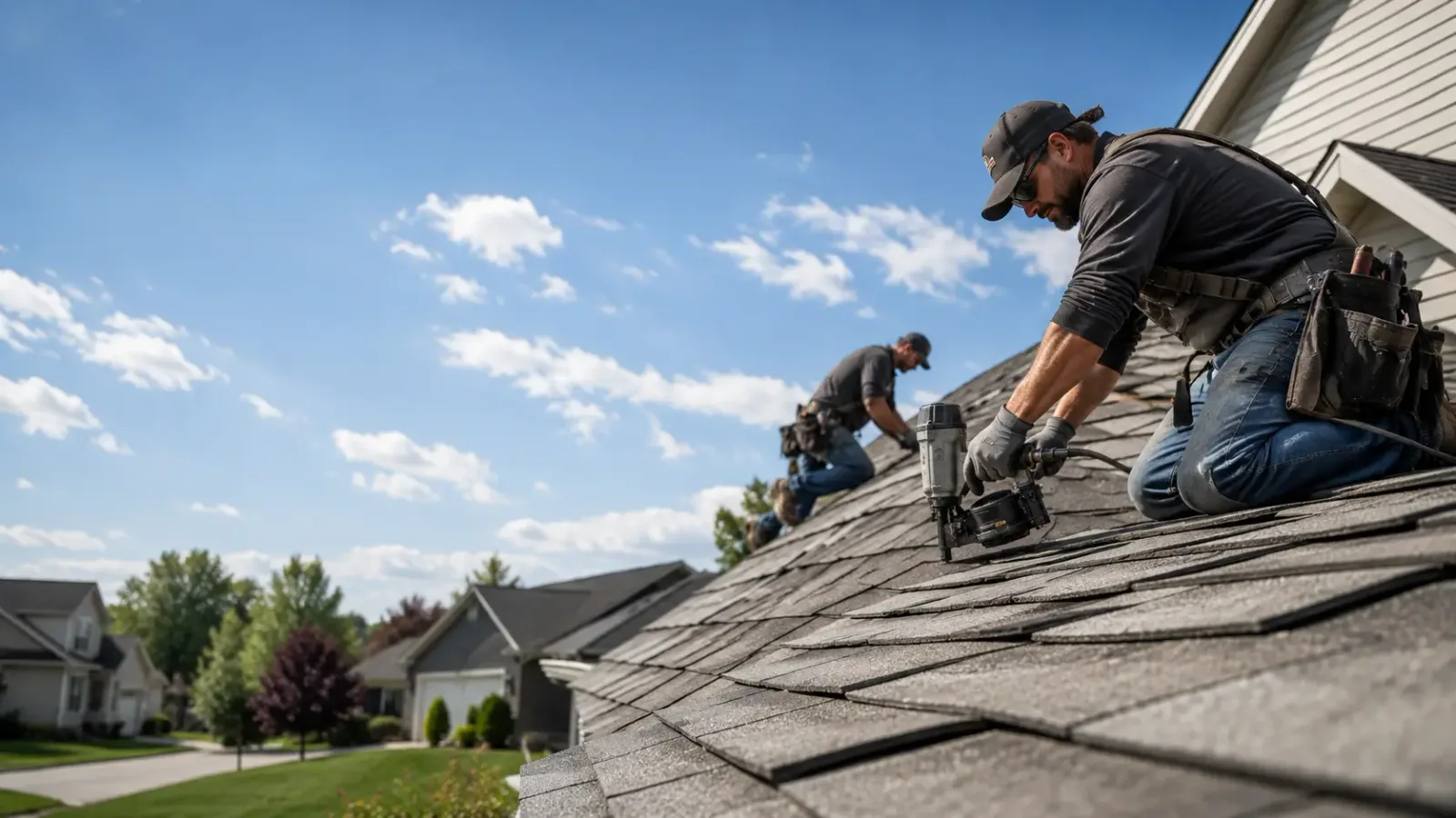 Storm Damage Roof Repair in Hamburg, PA near me